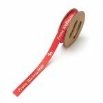 Satijnlint - Frohe Weihnachten - Rood - Afbeelding 2