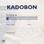 Cadeaubon Deluxe – “Kadobon” (Wijn & Druiven) – 25 stuks (met kraft envelop) - Afbeelding 2