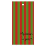 Cadeaukaartje - "My Heart Is Yours!" - 20 Stuks