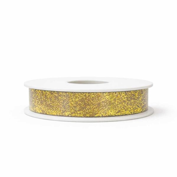 Glitter Lint - Beige - Goud