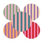 Labels - Stripes - Mix - 250 Stücke