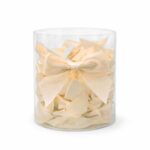 Satijnen strikken – crème – 24 Stuks - Afbeelding 2