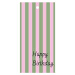 Cadeaukaartje - "Happy Birthday" - 20 Stuks
