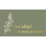 Mitgefühlskarte – "Für immer in unseren Gedanken" – 20 Stücke