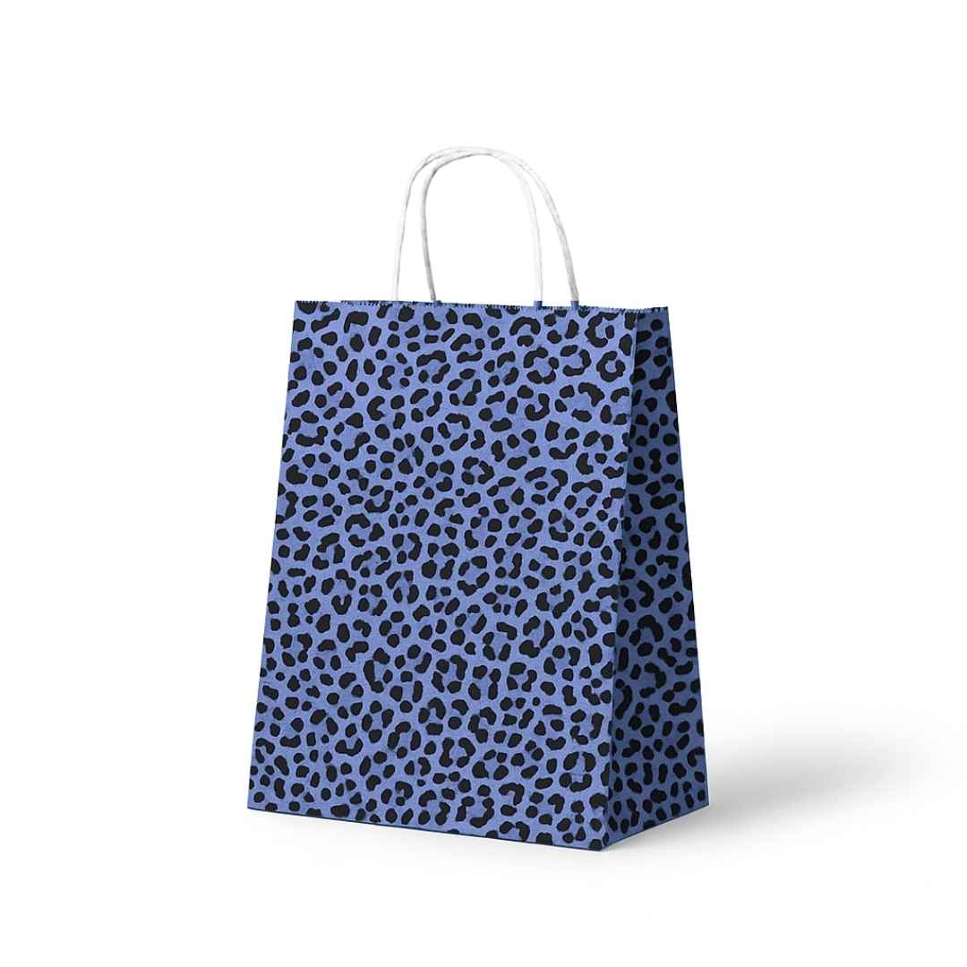 Papieren Tas (M) – Panter Print – 40 Stuks Papieren Tas (M) – Panter Print – 40 Stuks - Afbeelding 1