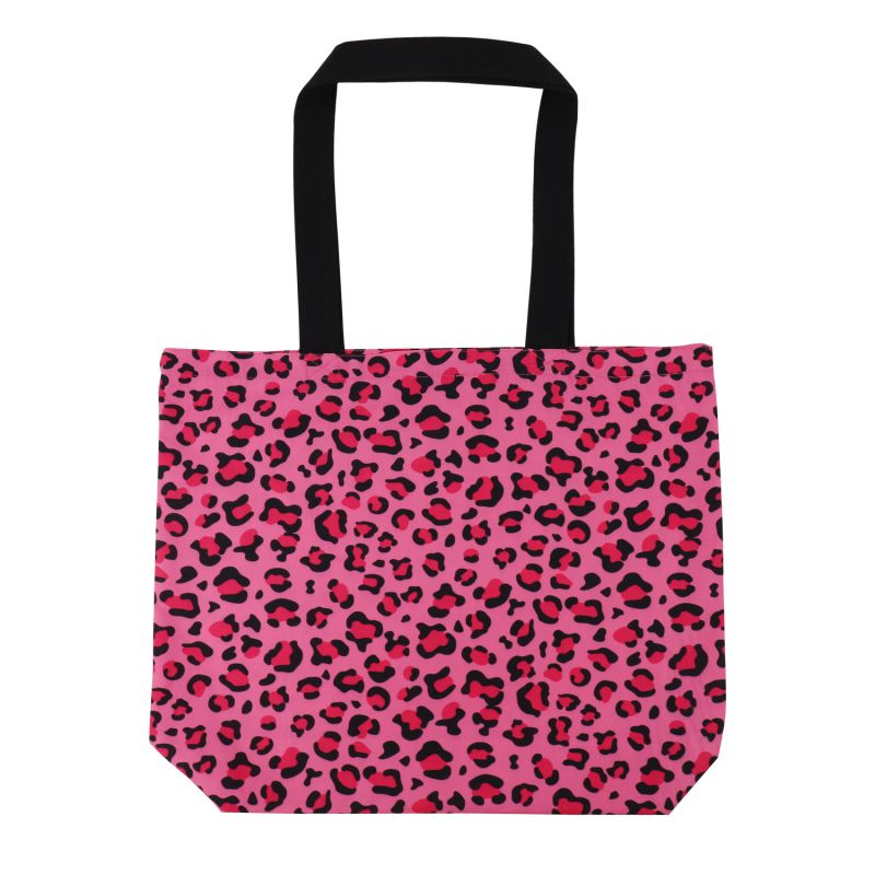 Katoenen tas - Panterpink