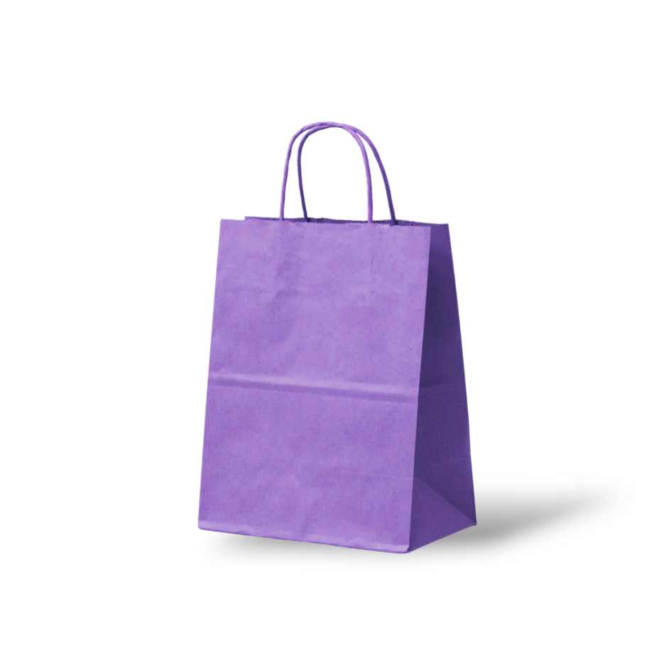 Papieren tas Paars