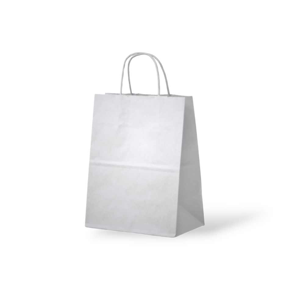 Papieren tas Zilver