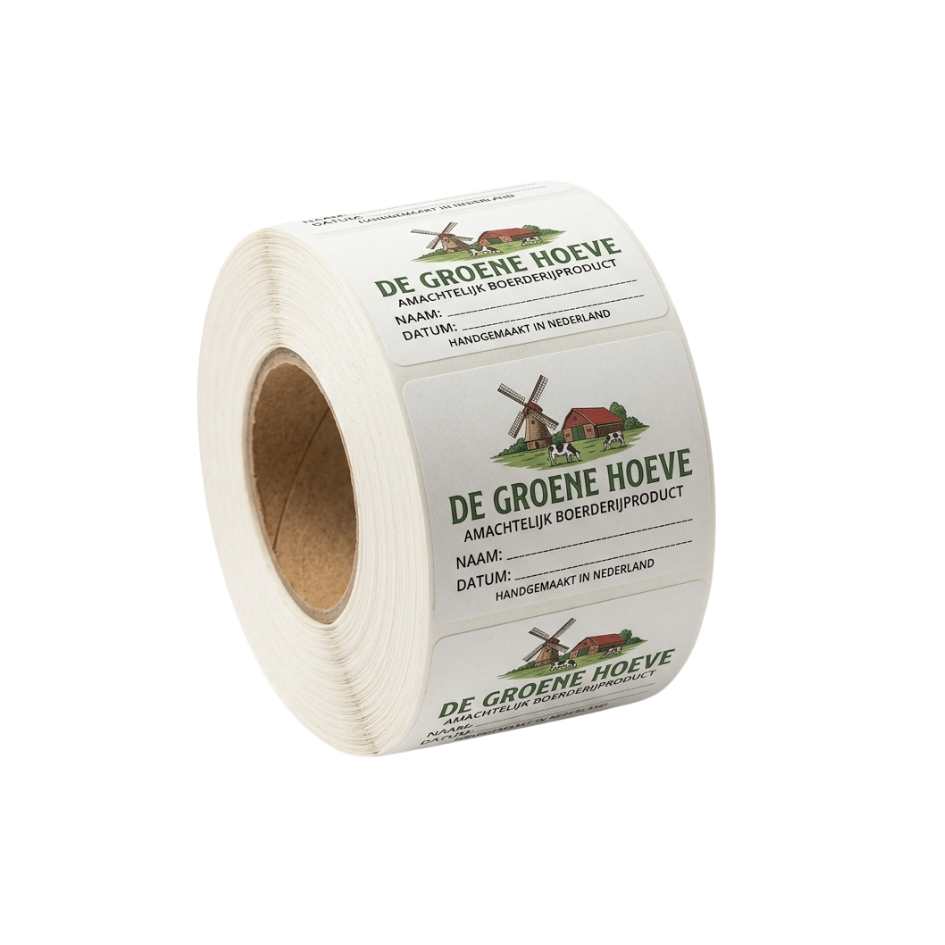 Voorbeeld naametiket 5