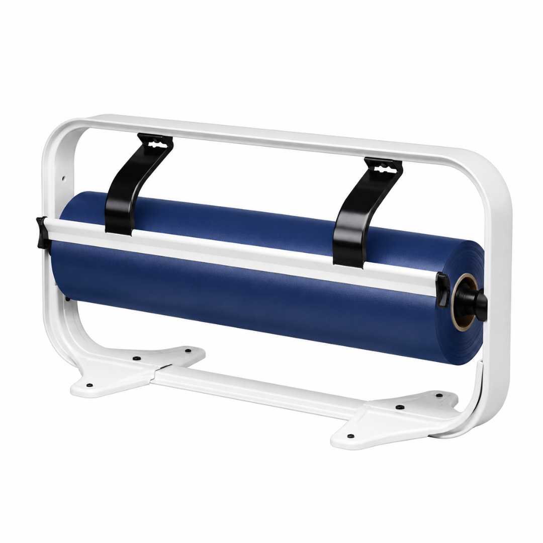 Papierrolhouder – Wit/zwart – 60 cm