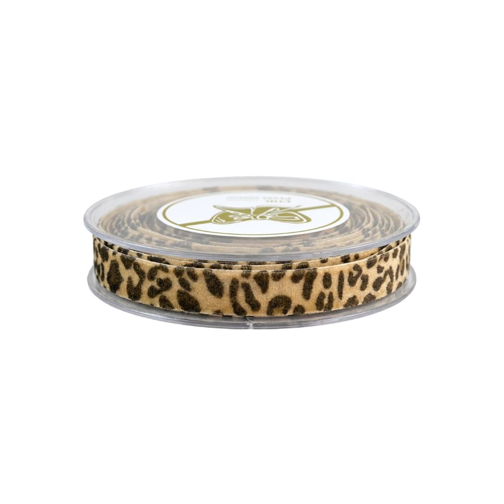 Polyester Lint – Panterprint – 10 mm x 9 meter