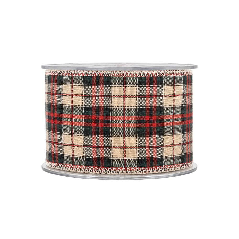 Polyester Lint – Schots Ruitpatroon – 67 mm x 9 meter