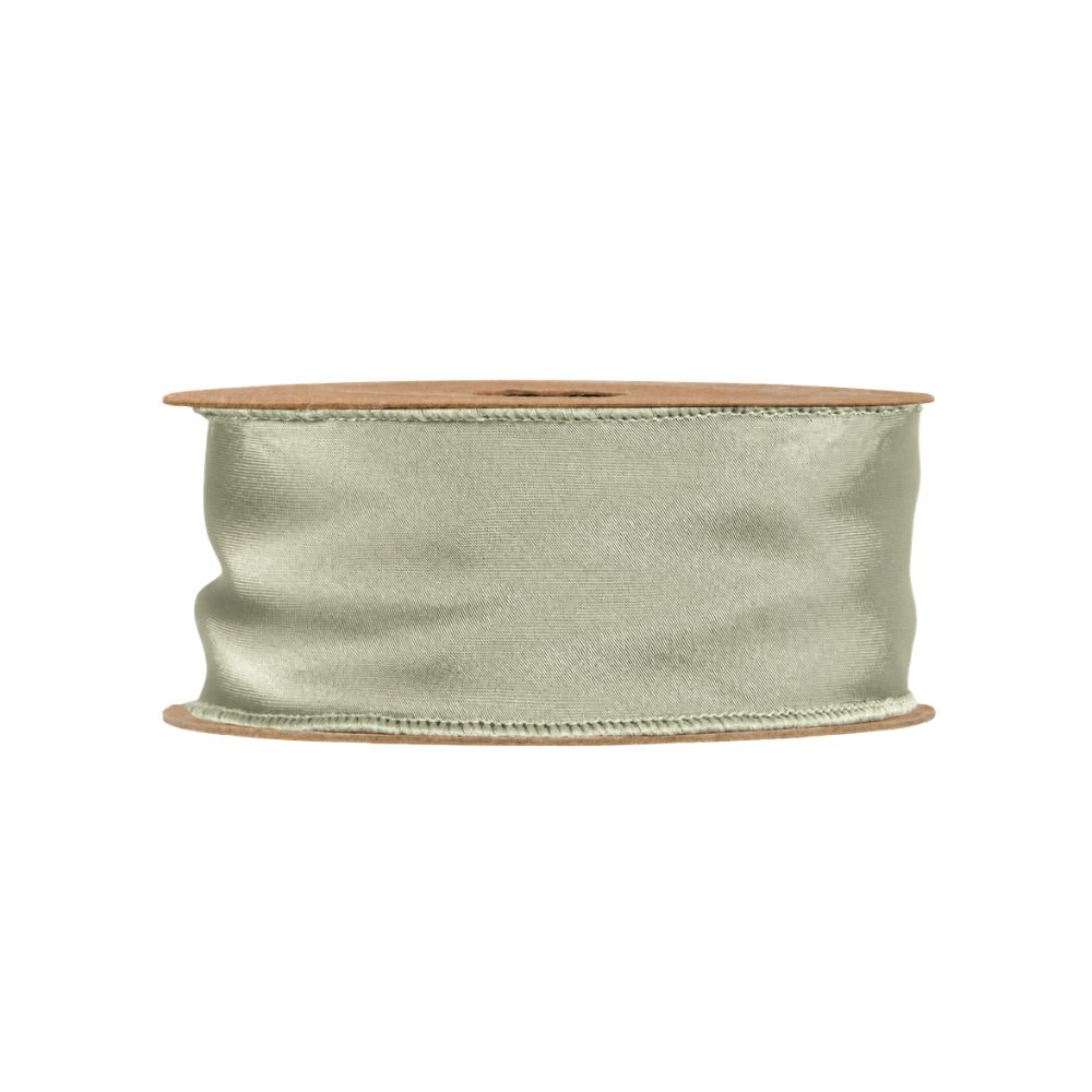 Polyester Lint – Saliegroen – 45 mm x 10 meter