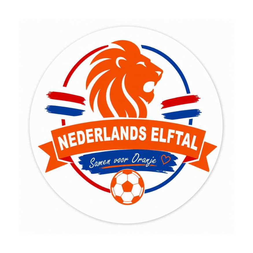 Etiketten – Nederlands elftal – 250 Stuks