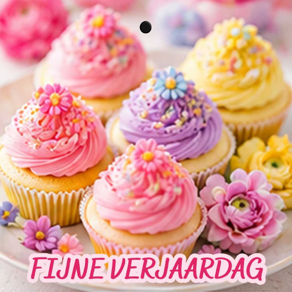 Cadeaukaartje - "Fijne verjaardag" - 20 Stuks