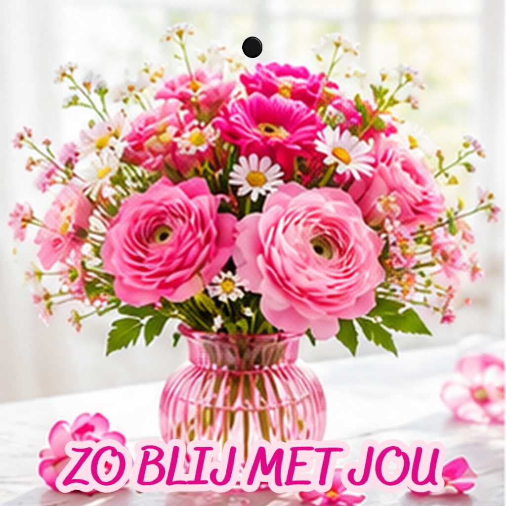 Cadeaukaartje - "Zo blij met jou" - 20 Stuks