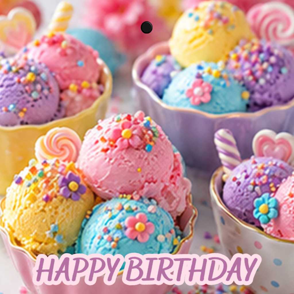 Cadeaukaartje - "Happy Birthday" - 20 Stuks