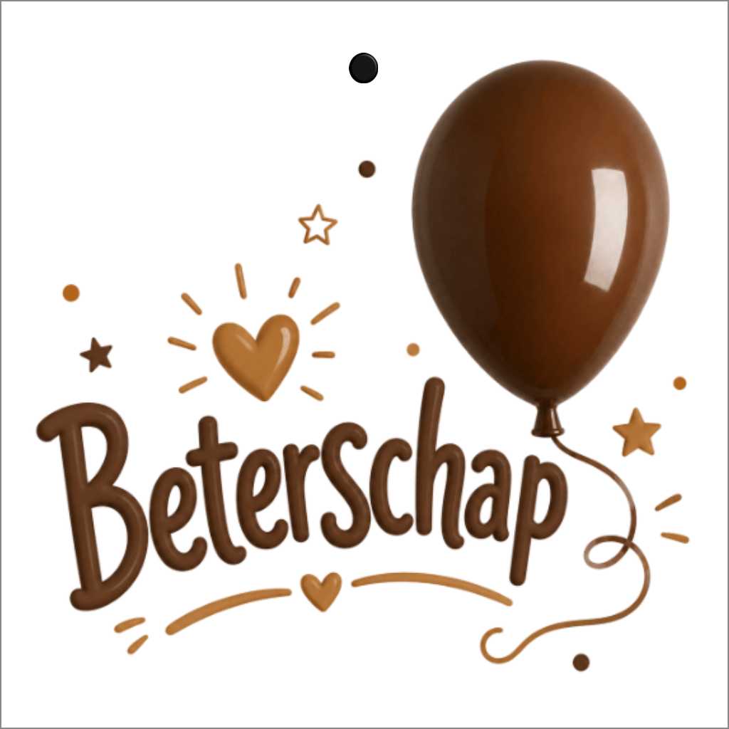 Cadeaukaartje - "Beterschap" - 20 Stuks
