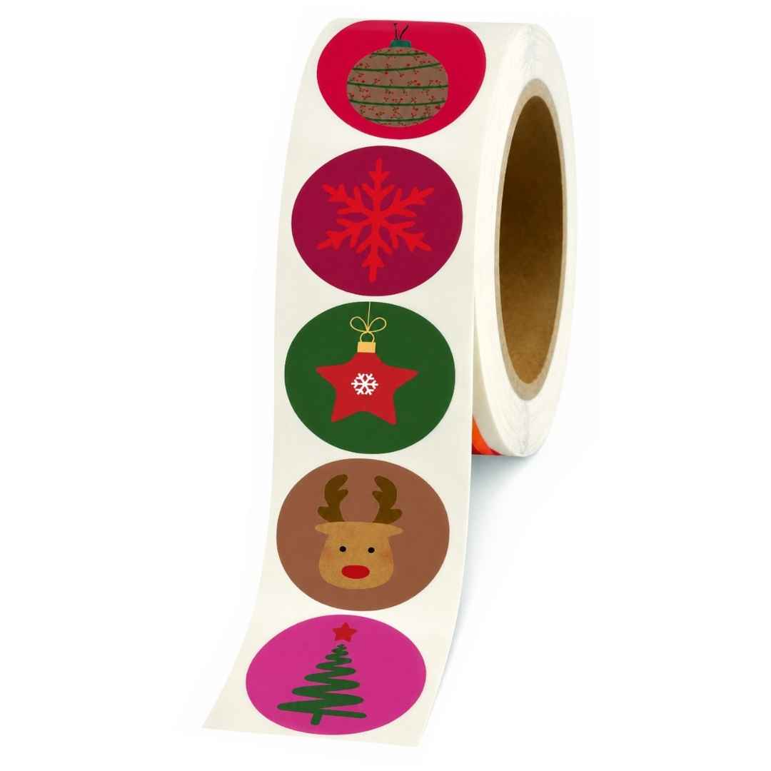 Etiketten - Merry Magic - Mix - 250 Stuks