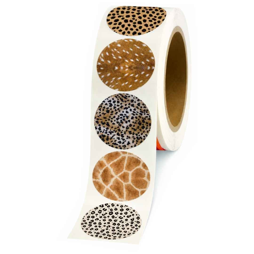 Etiketten - Wild - Mix - 250 Stuks