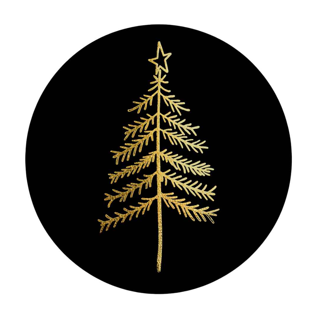 Kerstboom Zwart