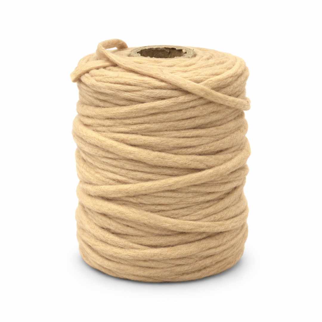 Viltkoord - Beige - 10 mm x 150 Meter