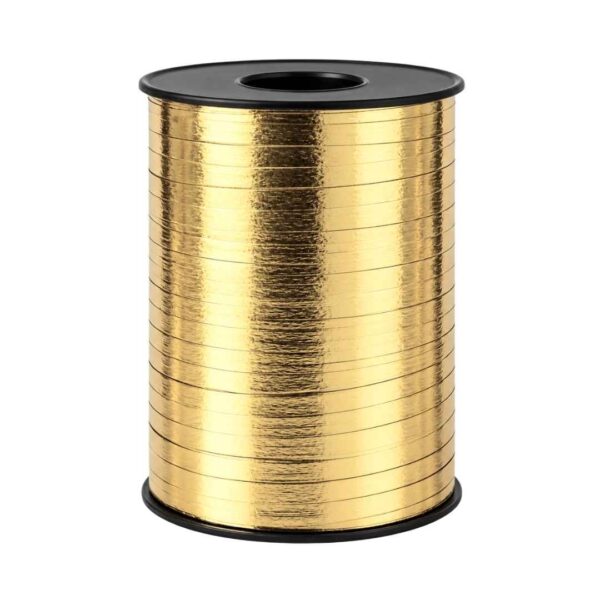 Krullint – Metallic Goud - 5mm x 500 meter
